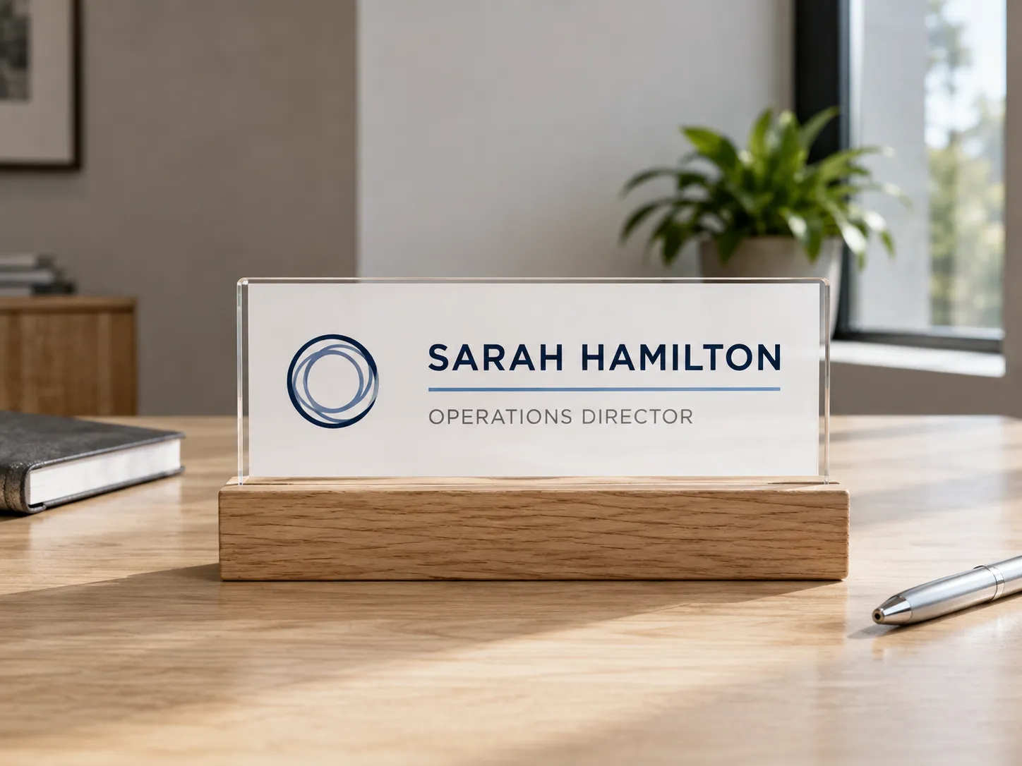 Acrylic Name Plate UV Printing