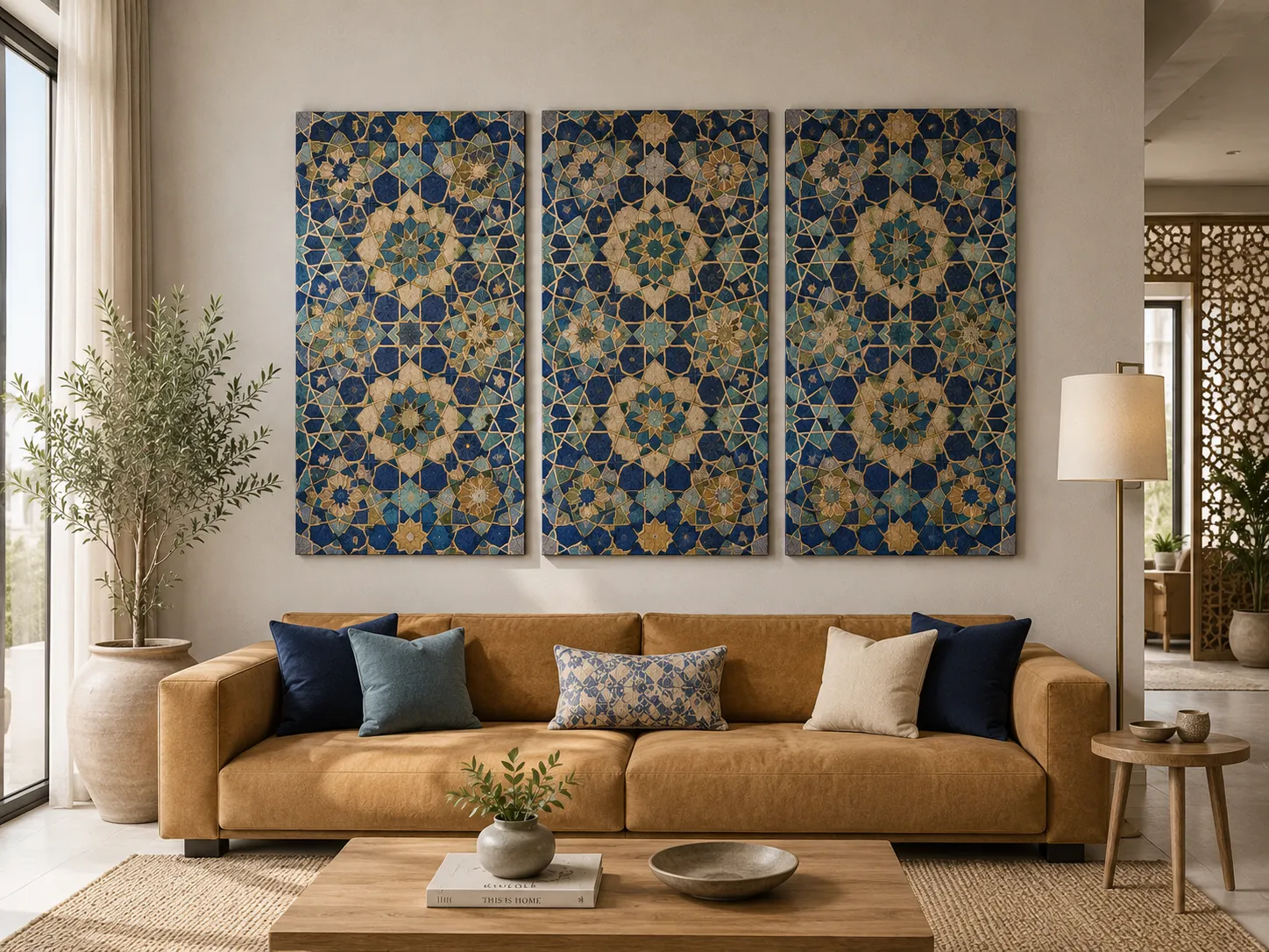 Arabic Pattern Acoustic Panels