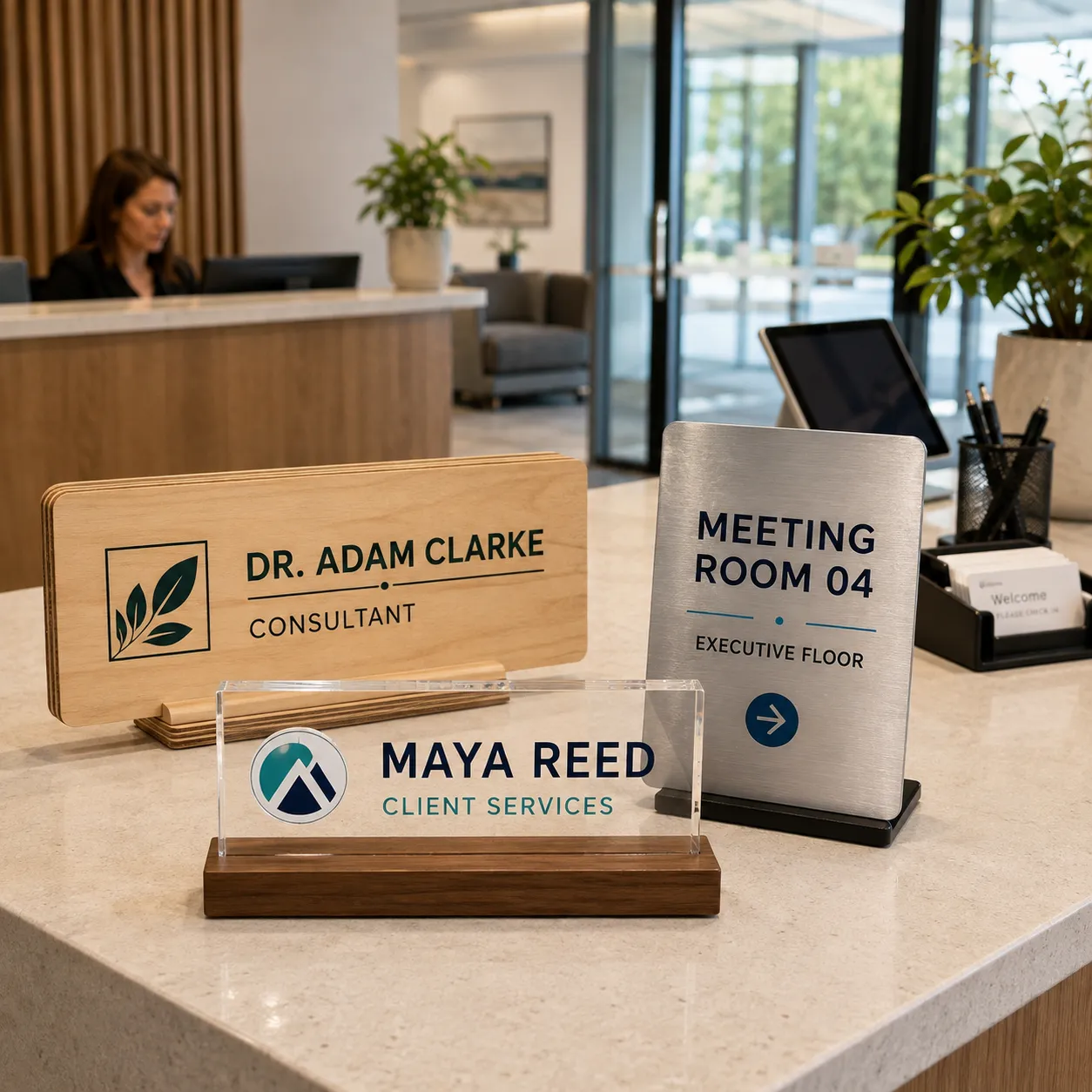 Name Plates Uv Printing
