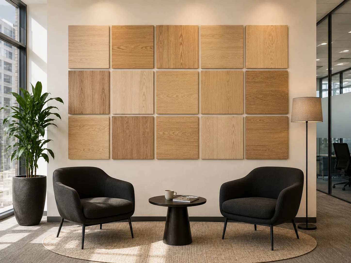 Wood Texture Acoustic Panels